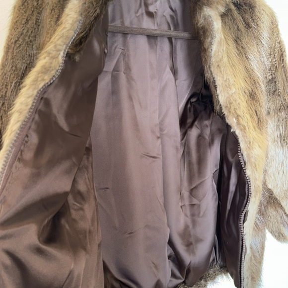 Gorgeous genuine beaver fur bomber jacket - Picture 3 of 3